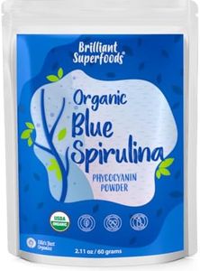 Ellie's Best Organic Blue Spirulina Powder (Phycocyanin Extract) - 60 Servings - Odorless - Vegan, Non GMO, Gluten-Free, Dairy-Free - Organic Food Coloring - for Smoothies & Protein Drinks etc