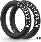 (2 Pack) 12.5 x 2.25 Inner Tube - High Strength Razor Inner Tube (Bella, Betty, Bistro, Daisy, Hannah, Sweet Pea, Vapor) - Kids 12 Inch Bicycle Tube Replacement, Gas & Electric Scooter