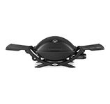 Weber 540100Jpn Bbq Free Standing Grill Q2200 Natural-Gas-Powered Gas Camping for 6-8 People, One Size, Black