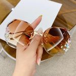 2022 New Vintage Rimless Diamond Su