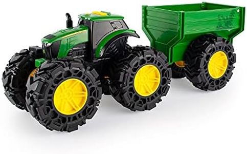 Monster Treads Tractor and Wagon (New Tires)