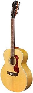 Guild F-2512E Acoustic-Electric Guitar in Natural
