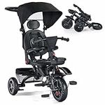 TODEFULL Folding Kids' Tricycle, 8 