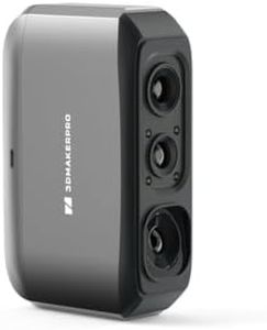 Moose Lite 3D Scanner, NIR Light Technology 3D Scanners for 3D Printing, Ideal for Small-Size Object Scanning, Up to 0.05mm Accuracy, Monochrome Texture Capture