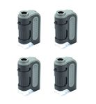 Carson MicroBrite Plus 60x-120x Power LED Lighted Pocket Microscope - Set of 4 (MM-300MU)