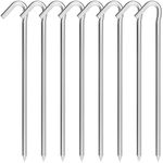 OK5STAR 9 Inch Galvanized Tent Stak