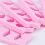 50pcs Soft Foam Sponge Toe Separators Finger Dividers Nail Art Manicure Pedicure Tools