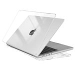 EooCoo Case compatible for NEW Macbook Pro 14 inch M3 A2918 A2992 M2 A2779 M1 A2442 Pro/Max Chip with Touch ID, 2023-2021 Release, Plastic Hard Shell, Smooth Shiny Surface, Crystal Clear