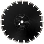 PRODIAMANT Diamond Cutting disc 350 mm 14 inch x 25.4 mm Abrasive for Asphalt, Screed, Lightweight Concrete, Fresh Concrete, Sandstone and fireclay