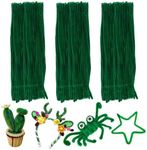 Green Pipe Cleaners Craft Bulk,Toys & Games,200pcs Chenille Stems,Fake Flowers for Decor,Arts Crafts,Sensory Toys,Christmas Birthday Gift for Kids Art Supplies for Projects Creative DIY Decorations