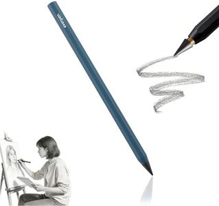 everpen Pencil, Forever Pencil, Metal Alloy Writing Instrument, That Never Needs Sharpening, Reusable Metal Inkless Pencils, Ideal for Writing & Drawing (Blue)