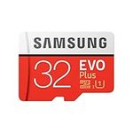 Samsung EVO Plus 32 GB microSDHC UHS-I U1 Memory Card with Adapter