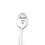 Nana Gift Grandma Gift Nana’s Tea Spoon Gift for Nana Grandma Grandmother Birthday Mothers Day Gift for Nana Christmas Thanksgiving Gift Nana Gift from Grandkids