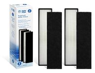 Fette Filter 2-Pack True HEPA Filter Compatible GermGuardian FLT5000 Models AC5250PT, AC5300B, AC5350W, AC5350B, AP2800CA, Black+Decker BXAP250 Lowe's Idylis IAP-GG-125 Air Purifiers