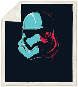 NICHIYO Star Wars Couverture en polaire pour adultes et enfants, 100 % microfibre, pour canapé-lit et canapé (11,150 x 200 cm)