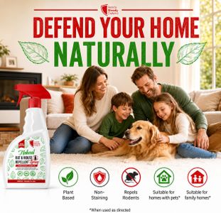 Peppermint Rodent Repellent Spray 500ml – Natural Mouse Deterrent