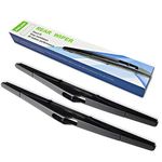 Rear Wiper Blade,ASLAM 12 for Ford Focus 2012-2015 Rear Wipers and 2011-2015 Ford Fiesta Rear Windshield Wiper Blades,Exact Fit(Pack of 2)