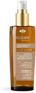 Lisap Top Care Repair | Elixir Care Olio per capelli | Nutriente, Levigante e Idratante | 5 oz