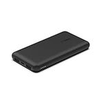 Belkin USB-C Power Bank 10K - Fast Charging Portable Battery Pack w/USB-C + USB Ports - Compatible w/iPhone 14, 14 Plus, 14 Pro, 14 Pro Max, 13, 13 Mini, Galaxy S22, Ultra, Plus and More - Black