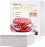 SMARTAKE 6 x 6 Inches Wax Paper for Food, 1000 Pcs Non-Stick Hamburger Patty Paper, Square Sandwich Separators Wrapping Paper, for Lunch, Restaurants, Barbecues, Picnics, Parties, White