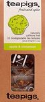 Teapigs Apple and Cinnamon Tea Bags Made With Whole Fruit Pieces (1 Pack of 15 Tea Bags)