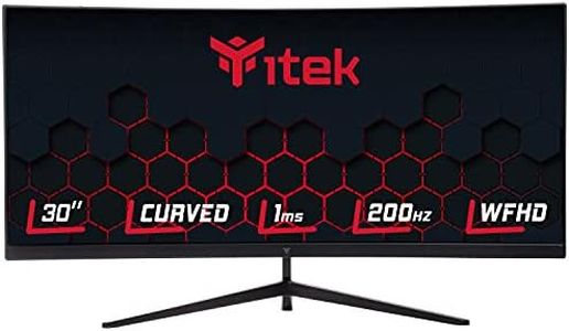 iTek Ecran incurvé 30" (21:9) GGC UltraWide HD (Noir) 200Hz