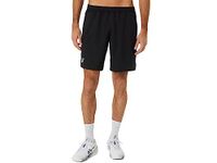 ASICS Mens Performance Black MEN COURT 9IN SHORT - L (2041A261.001)