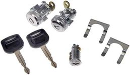 Dorman 924-5220 Vehicle Lock Cylinder Kit Compatible with Select Freightliner Models, Chrome