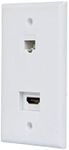 Monoprice Recessed HDMI Wall Plate,