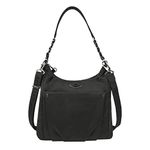 Travelon Double Zip Crossbody Clutch, Black