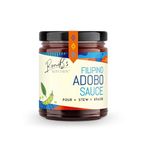 Filipino Adobo Sauce from RoniB’s Kitchen 190ml – Vegan Traditional Adobo Sauce Philippine Style Made with Soy Sauce, Cider Vinegar and Garlic