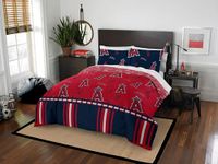 Northwest MLB Los Angeles Angels Queen Bed in a Bag Complete Bedding Set #814218907