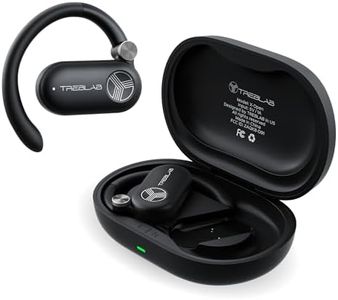 TREBLAB X-Open - True Open Ear Wireless Earbuds, Lightweight Comfort, Behind-Ear Fit, Immersive Sound, Dual Mic for Calls, 40H Playtime, Bluetooth Headphones Open Ear for Sports, Workout, Running