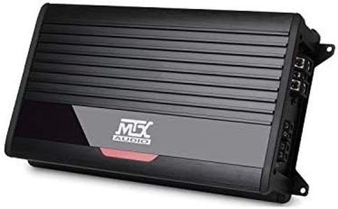 MTX THUNDER1000.1 Class D 1000 Watt RMS Mono Block Compact Vehicle Stereo Sound System Amplifier w/Selectable Bass Boost, & Variable Subsonic Filter