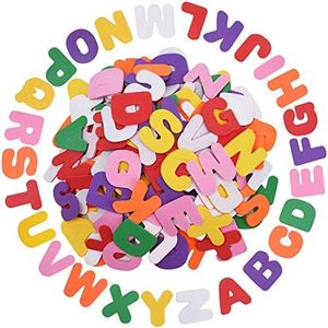 Livder 200 Pieces EVA Self Adhesive Foam Letter Alphabet Stickers for Children's DIY Crafts, Room Decoration