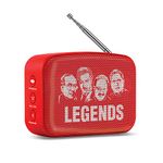 Saregama Carvaan Mini 2.0 Telugu- Music Player with Bluetooth/FM/AM/AUX (Sunset Red)