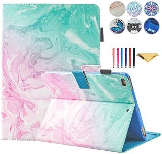 iPad Mini Case, Mini 5 Mini 4 Case Mini 2/3 PU Leather Cover, MOKASE Flip Folio Wallet Case Kickstand Smart Wake Sleep Cover with Pen Holder for iPad Mini 1 2 3 4 5, Color Mix