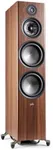 Polk Audio Reserve Series R700 Tower Speaker, 1" Tweeter, a 6.5" Woofers & Dual 8" Long-Throw Drivers, Hi-Res Certified, Dolby Atmos & IMAX Enhanced for Dynamic Home Theater Audio, Walnut Brown