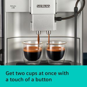 Siemens EQ6 Plus S300 Espresso Machine – Automatic Coffee Maker
