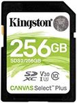 Kingston 256 GB SDXC Class 10 Flash