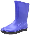 Beck Unisex Kids Basic 486 rubber boots, Blue, 1 UK