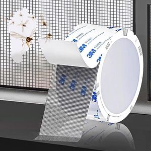 PHIXBEAR Super Strong Adhesion Screen Repair Tape Replacement Kit, Made of 3M, Screen Tape Mesh Repair for Window Screen and Screen Door Tears Holes, Grey 1.97In X 6.57Ft
