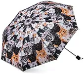 The Paragon Cat Umbrella - Compact & Portable Accessory with Photo-Realistic Kitty Images