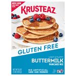 Krusteaz Gluten Free Buttermilk Pancake Mix, 16-Ounce Boxes (Pack of 8)