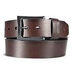 Carhartt Men's Big & Tall Anvil Belt, Brown, 52