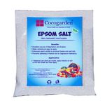 Cocogarden Epsom Salt for Plants - 400 gms Magnesium Sulphate Organic Fertilizer I Plant Growth Nutrient Supplement in Water Soluble Powder