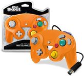 Old Skool Controller Compatible with GameCube/Wii - Orange (Spice)