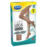 Scholl Nude Light Legs Compression Tights for Women 20 Denier, Size Small