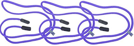 GoGrip Original - VALUE BUNDLE - Secure Glasses Cord - Spectacle and Spec Lanyard (Purple x 3)