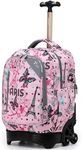 NEW TILAMI 18 Inch Rolling Backpack
